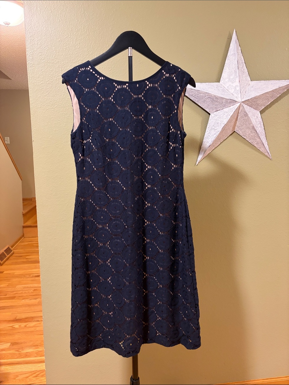 Jessica Howard Navy Blue Dress